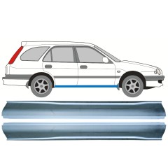 Opravný plech prahu na Toyota Corolla E11 1997-2002 / Levá+Pravá / Sada 9885