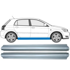 Opravný plech prahu na Toyota Corolla E12 2001-2007 / Levá+Pravá / Sada 9485