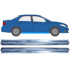 Opravný plech prahu na Toyota Corolla E14 E15 2007-2013 / Levá+Pravá / Sada 11198