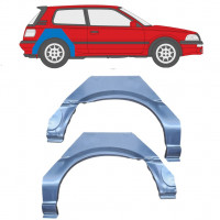 Lem zadního blatníku na Toyota Corolla 1987-1994 / Levá+Pravá / Sada 10334