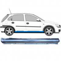 Opravný plech prahu na Opel Corsa 2000-2010 / Pravá 6875