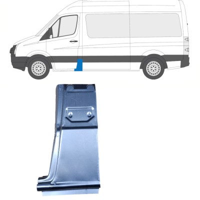 Opravný díl sloupku na Volkswagen Crafter 2005-2017 / Levá 13749
