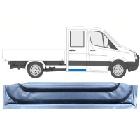 Opravný plech zadních dveří vnitřní na Volkswagen Crafter 2005-2017 / Levá = Pravá (symetrická) 13747