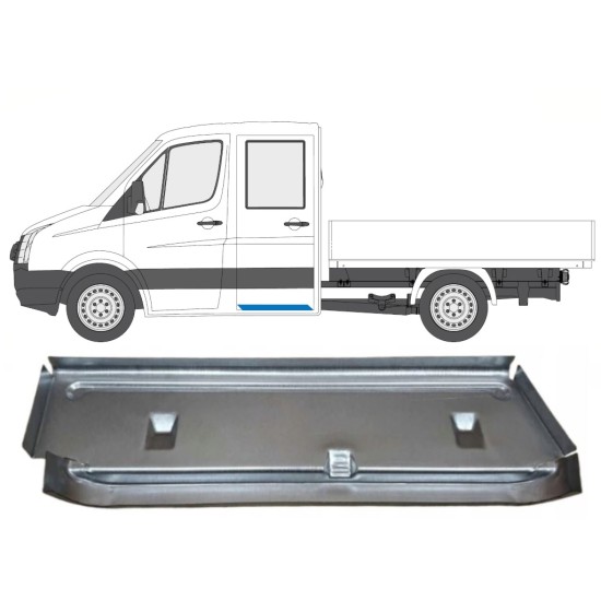 Nástupní práh dveří na Volkswagen Crafter 2005-2017 / Levá 15369