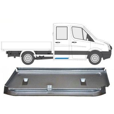 Nástupní práh dveří na Volkswagen Crafter 2005-2017 / Pravá 15368