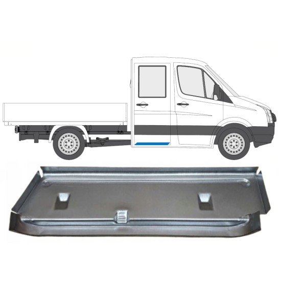 Nástupní práh dveří na Volkswagen Crafter 2005-2017 / Pravá 15368