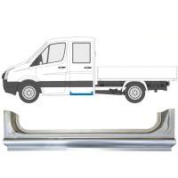Opravný plech zadního prahu na Volkswagen Crafter 2005-2017 / Levá 15519