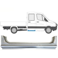 Opravný plech zadního prahu na Volkswagen Crafter 2005-2017 / Pravá 15518