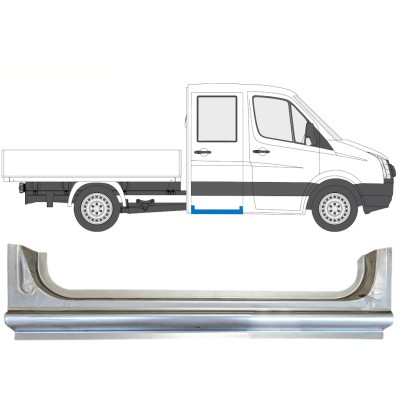 Opravný plech zadního prahu na Volkswagen Crafter 2005-2017 / Pravá 15518