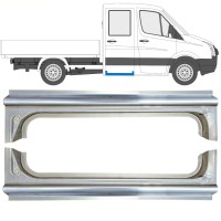 Opravný plech zadního prahu na Volkswagen Crafter 2005-2017 / Levá+Pravá / Sada 15520