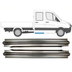 Opravný plech zadního prahu na Volkswagen Crafter 2005-2017 / Levá+Pravá / Sada 15516