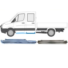Opravný plech sada na Volkswagen Crafter 2005-2017 / Levá / 15525