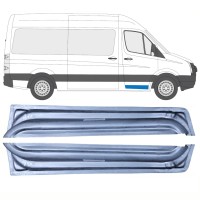 Opravný plech předních dveří vnitřní na Volkswagen Crafter 2005-2017 / Levá+Pravá / Sada 17058