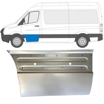 Opravný plech předních dveří na Volkswagen Crafter 2005-2017 / Levá 15495