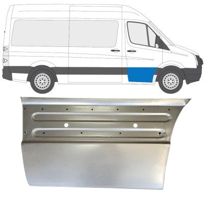 Opravný plech předních dveří na Volkswagen Crafter 2005-2017 / Pravá 15494