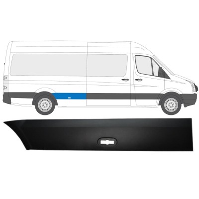 Boční lišta zadního blatníku na Volkswagen Crafter 2005-2017 / Pravá 13826