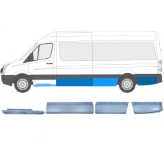 Opravný plech sada na Volkswagen Crafter 2005-2017 / Levá / 14505