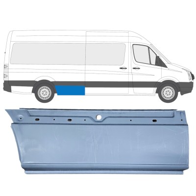 Lem zadního blatníku na Volkswagen Crafter 2005-2017 / Pravá 13452