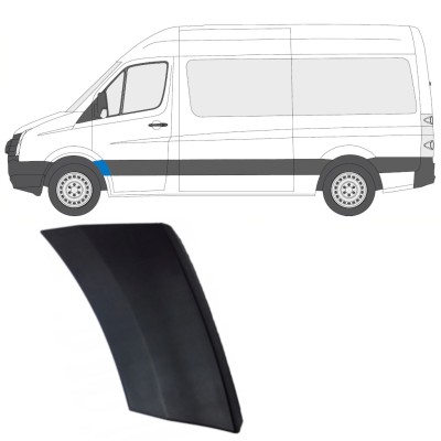 Boční lišta předního blatníku na Volkswagen Crafter 2005-2017 / Levá 13987