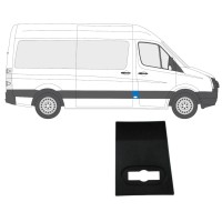 Přední boční lišta na Volkswagen Crafter 2005-2017 / Pravá 13689