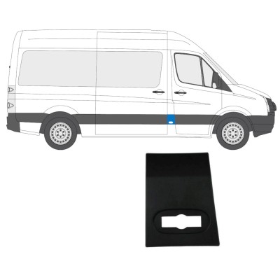 Přední boční lišta na Volkswagen Crafter 2005-2017 / Pravá 13689