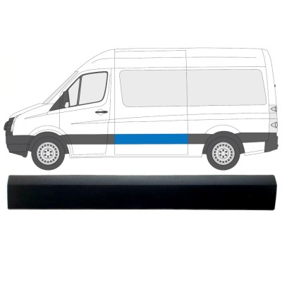Boční lišta na Volkswagen Crafter 2005-2017 / Levá 13825