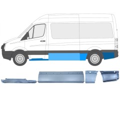 Opravný plech sada na Volkswagen Crafter 2005-2017 / Levá / 14503