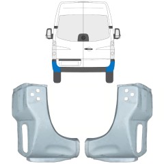 Opravný plech zadního rohu na Volkswagen Crafter 2005-2017 / Levá+Pravá / Sada 15507