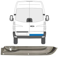Opravný plech zadních dveří na Volkswagen Crafter 2005-2017 / Pravá 13439