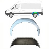 Vnitřní oprava zadního blatníku na Volkswagen Crafter 2005-2017 / Levá / Sada 14322