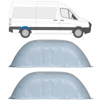 Opravný plech zadního podběhu na Volkswagen Crafter 2005-2017 / Sada 14283