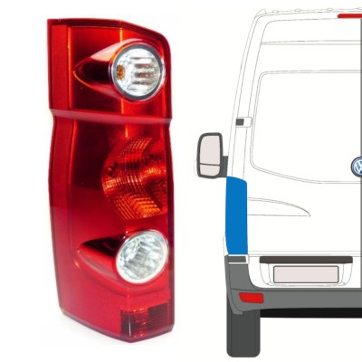 Zadní lampa na Volkswagen Crafter 2005-2017 / Levá 15573