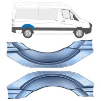 Lem zadního blatníku na Volkswagen Crafter 2005-2017 / Levá+Pravá / Sada 16159