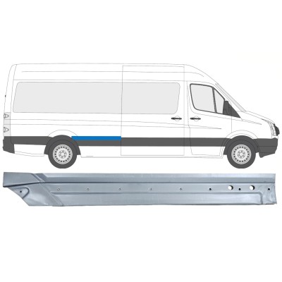 Lem zadního blatníku na Volkswagen Crafter 2005-2017 / Pravá 14332