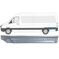 Lem zadního blatníku na Volkswagen Crafter 2005-2017 / Levá 14333