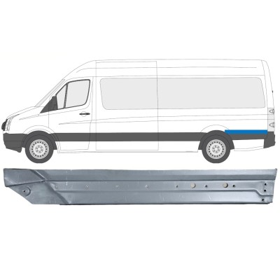 Lem zadního blatníku na Volkswagen Crafter 2005-2017 / Levá 14333