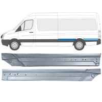 Lem zadního blatníku na Volkswagen Crafter 2005-2017 / Levá / Sada 14501