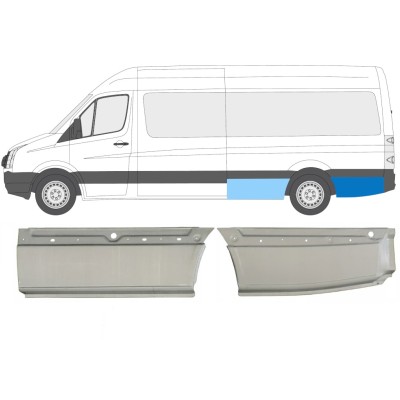Lem zadního blatníku na Volkswagen Crafter 2005-2017 / Levá / Sada 14127