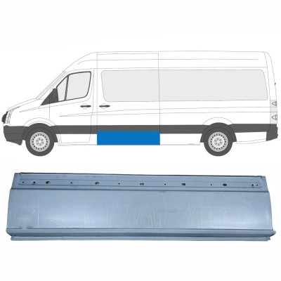 Opravný plech boku na Volkswagen Crafter 2005-2017 / Levá 13502