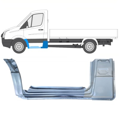 Opravný plech sada na Volkswagen Crafter 2005-2017 / Levá / 15530