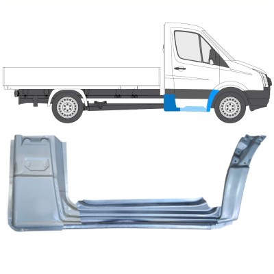 Opravný plech sada na Volkswagen Crafter 2005-2017 / Pravá / 15529