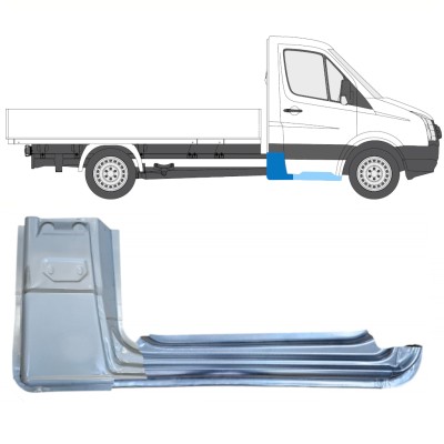 Opravný plech sada na Volkswagen Crafter 2005-2017 / Pravá / 15531