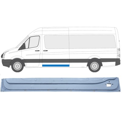 Opravný plech posuvných dveří vnitřní na Volkswagen Crafter 2005-2017 / Levá 15545