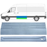 Opravný plech posuvných dveří vnitřní + vnější na Volkswagen Crafter 2005-2017 / Levá / Sada 14320