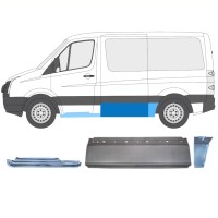 Opravný plech sada na Volkswagen Crafter 2005-2017 / Levá / 15605