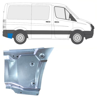 Lem zadního blatníku na Volkswagen Crafter 2005-2017 / Pravá 15513