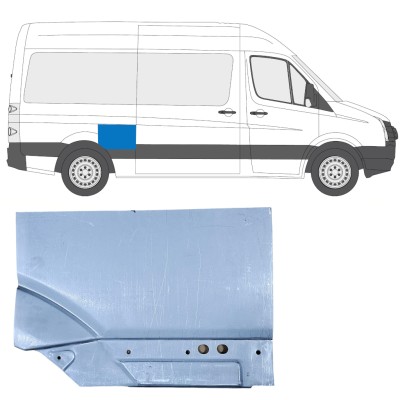 Lem zadního blatníku na Volkswagen Crafter 2005-2017 / Pravá 14199
