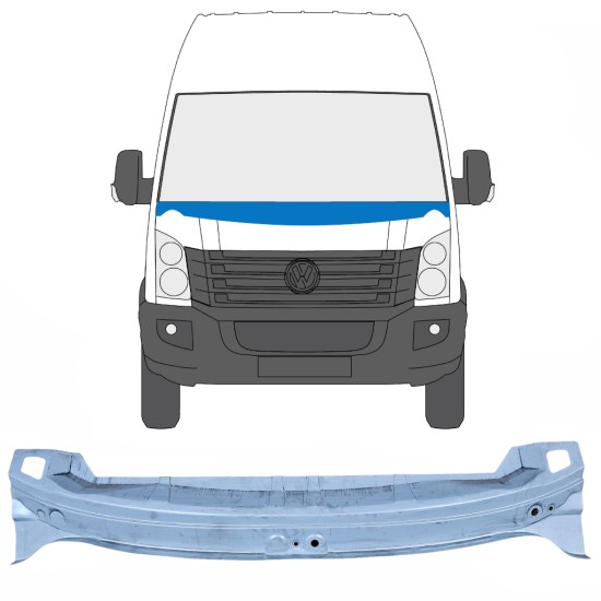 Opravný plech pod přední sklo na Volkswagen Crafter 2005-2017 13503
