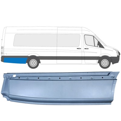 Lem zadního blatníku na Volkswagen Crafter 2005-2017 / Pravá 13512