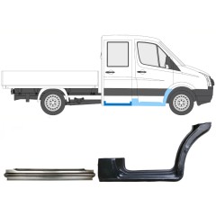 Opravný plech sada na Volkswagen Crafter 2005-2017 / Pravá / 15538